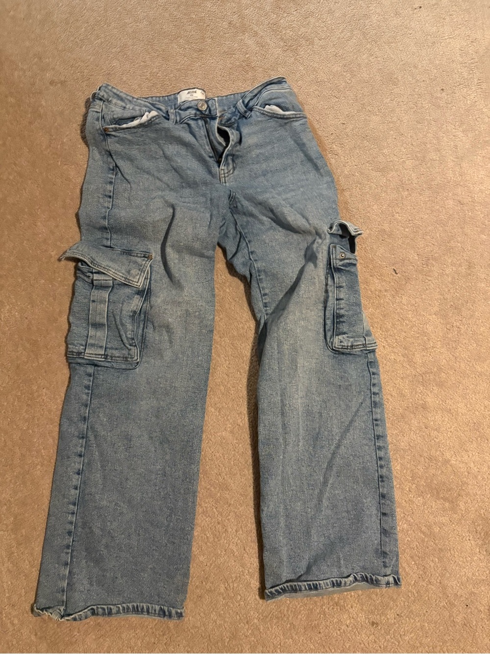 Ardene Light Blue Cargo Jeans (3 for $40)